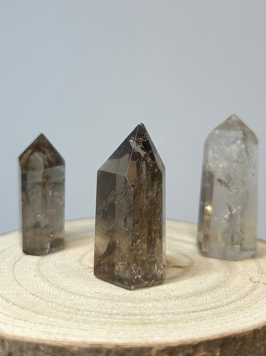 Rauchquarz Spitzen
