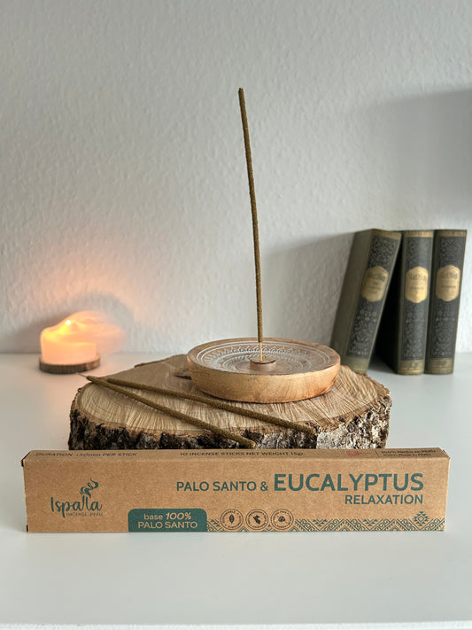 Eukalyptus & Palo Santo Räucherstäbchen