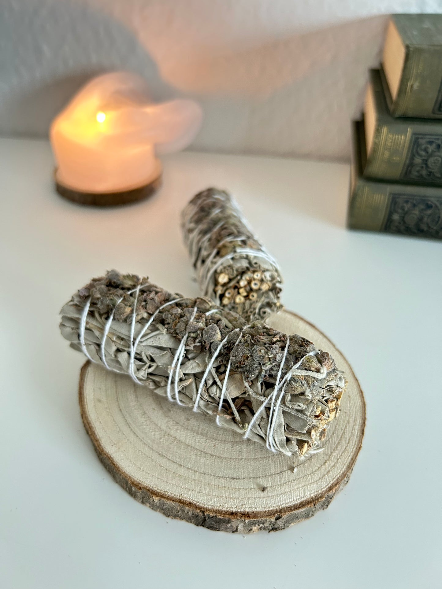 Weißer Salbei & Lavendel Räucherbündel