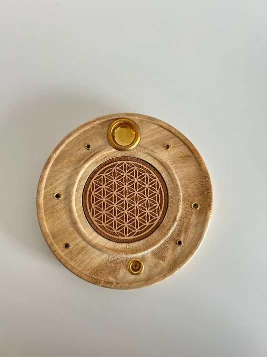 Räucherhalter Blume des Lebens