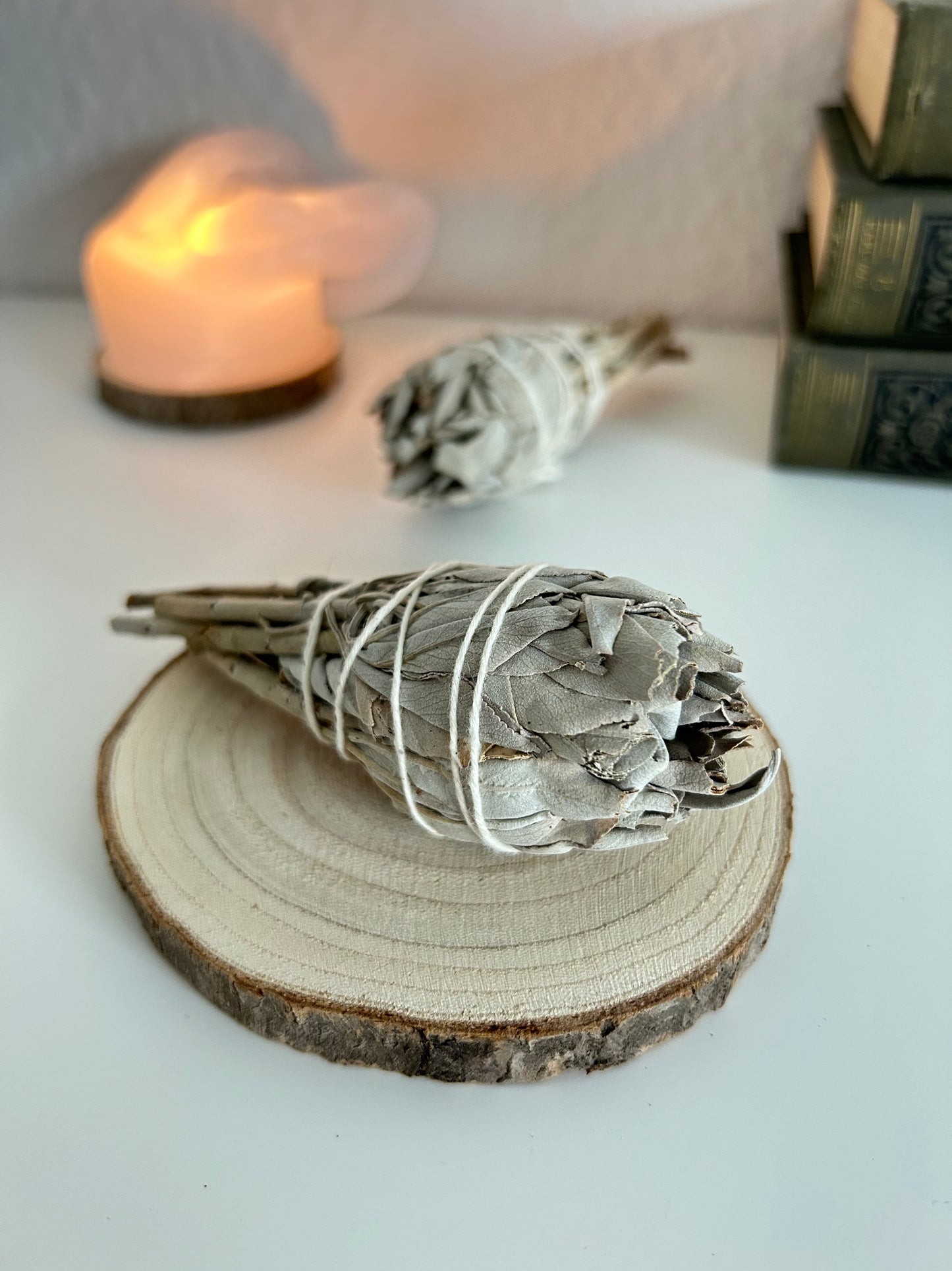 Weißer Salbei Räucherfackel