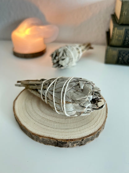 Weißer Salbei Räucherfackel