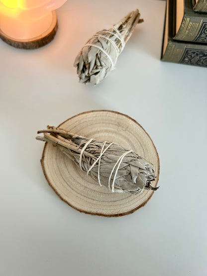 Weißer Salbei Räucherfackel