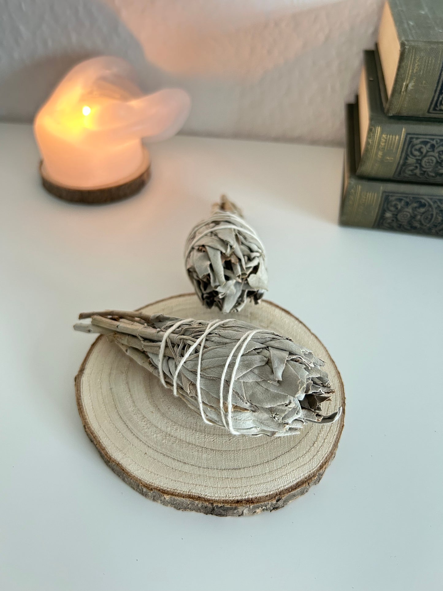 Weißer Salbei Räucherfackel